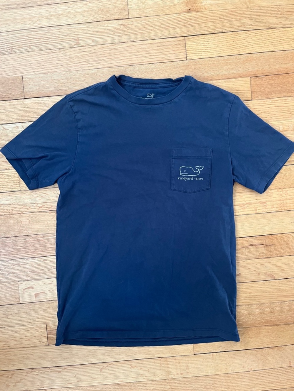 Vineyard Vines Navy Short Sleeve Pocket Tee